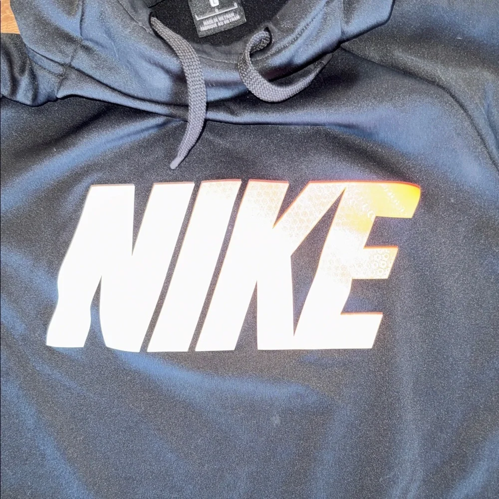 Nike Dri-FIT Black Apparel Hoodie Womens Size Large